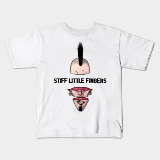 Punk Man Stiff Little Fingers Kids T-Shirt